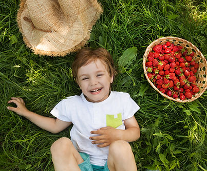 Happy Girl in Nature
