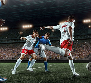 Soccer Match Action