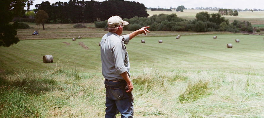 Man in Farm
