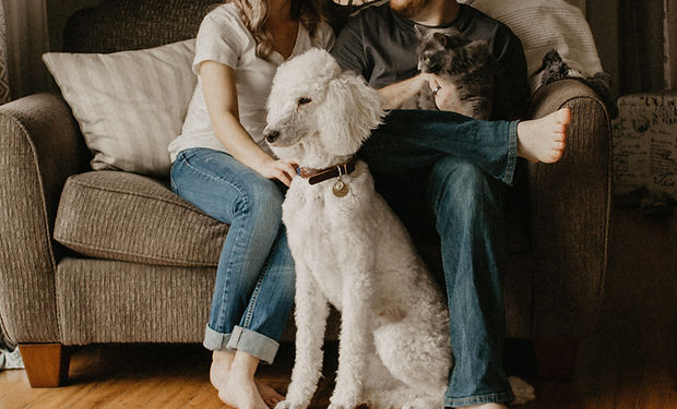 Family with Pets