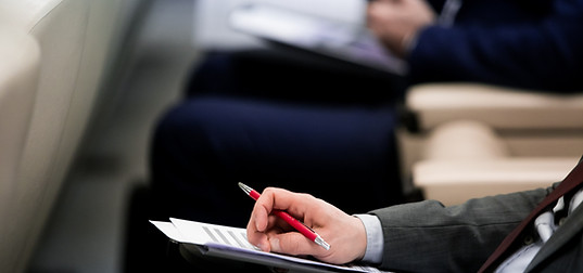Conferência de negócios