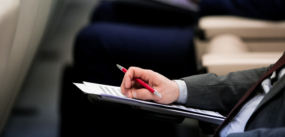 Conferência de negócios