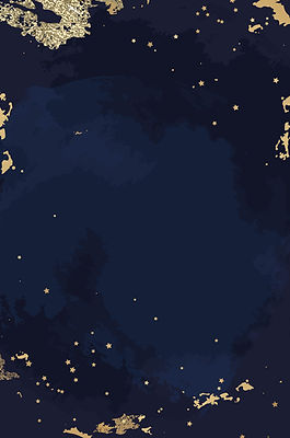 ネイビー&ゴールドスター