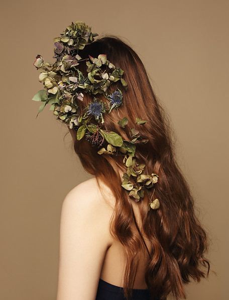 Flowers in Hair