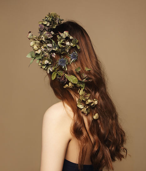 Floral Hair Arrangement