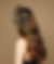 Woman with long brown hair and a floral crown Becky's Bouquets.