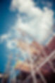 scaffolding construction with blue sky. Shutterstock ID 197816219; PO: n/a; Job: elite; C