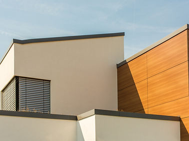Peinture beige pour façade de maison