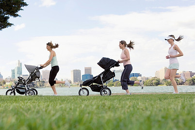 Joggen mit Kinderwagen