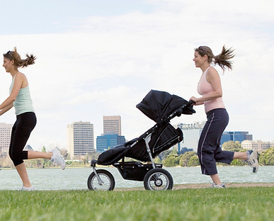 Joggen mit Kinderwagen