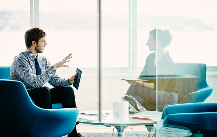 Meeting at the office