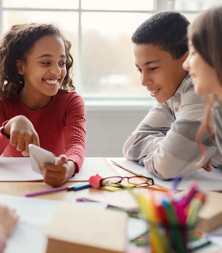 Students Collaborating