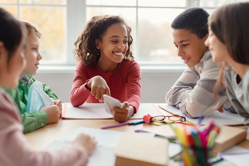 Students Collaborating