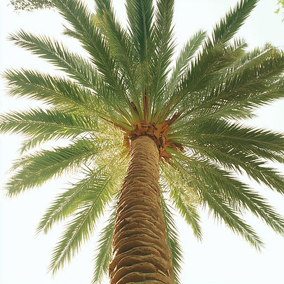 Palm Tree From Below