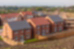 newly built houses