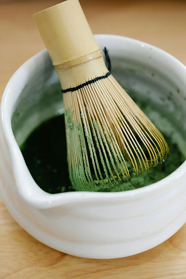 Matcha Whisk in Bowl