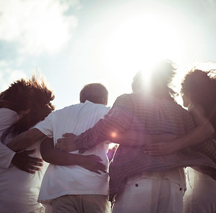 Group Embracing Together