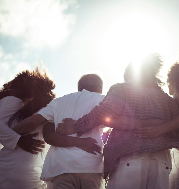 Group Embracing Together