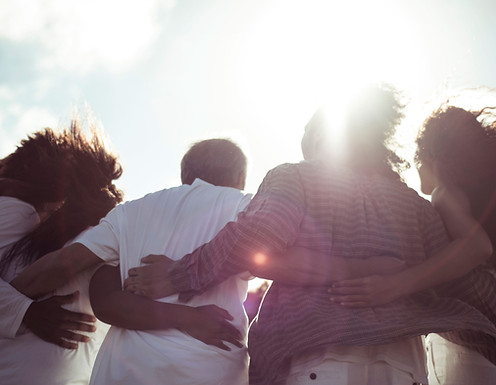 Group Embracing Together