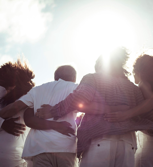 Group Embracing Together