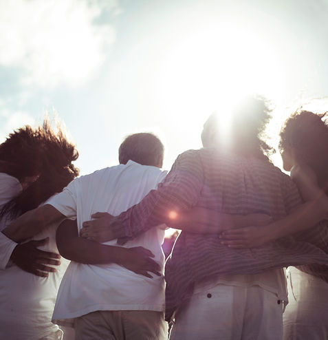 Group Embracing Together