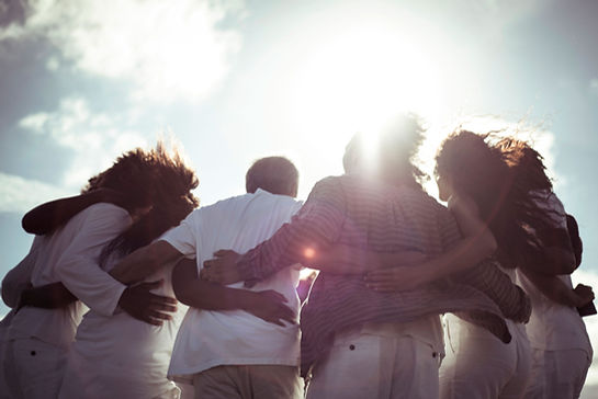 Group Embracing Together