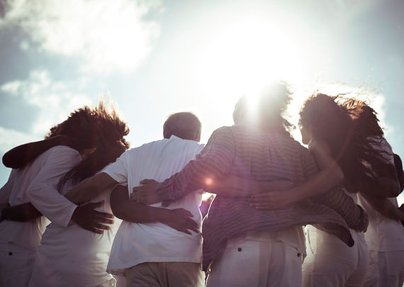 Group Embracing Together