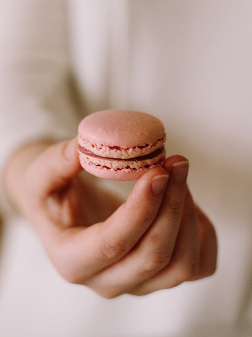 Strawberry Macaron
