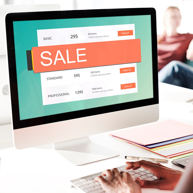 Online Sale Screen