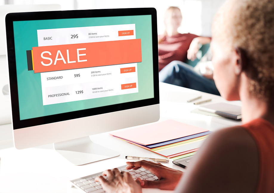 Online Sale Screen
