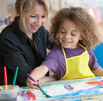 Child Painting Activity