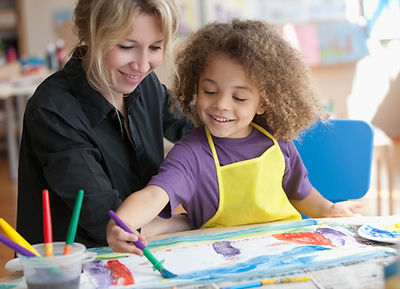 Child Painting Activity