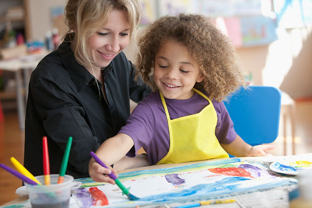 Child Painting Activity