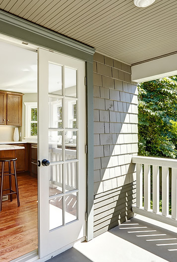 Home Deck and Kitchen