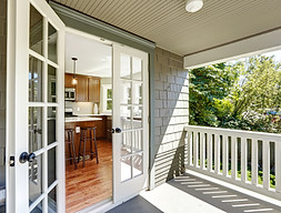 Home Deck and Kitchen