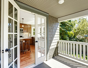 Home Deck and Kitchen