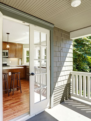 Home Deck and Kitchen