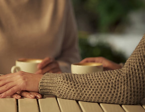 Kaffee und Konversation