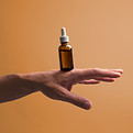 Amber Bottle Display