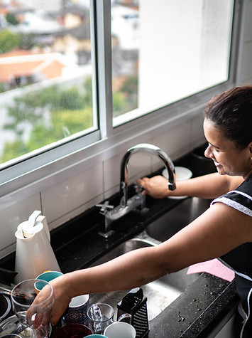 Cleaning the Dishes