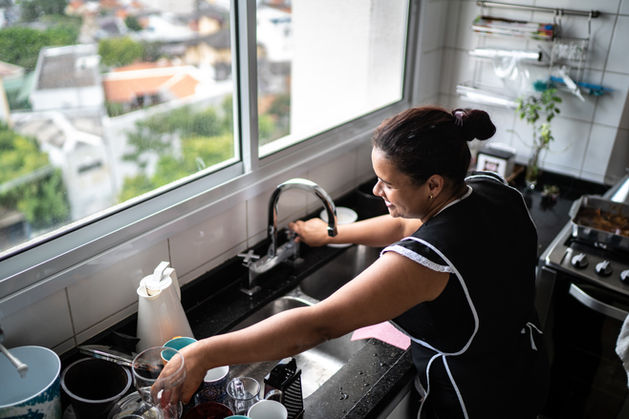 Cleaning the Dishes