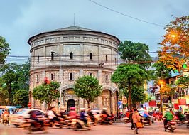 Hang Dau Water Tower in Ha Noi, Vietnam
