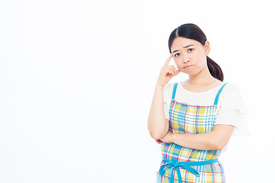 困っている女性