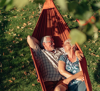 Couple in a hammock