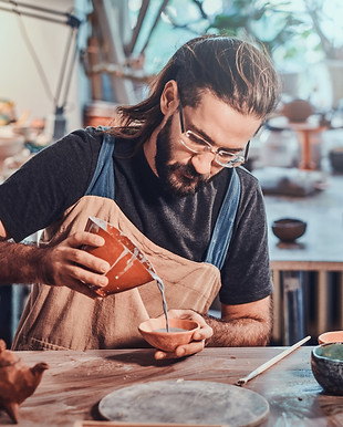Mixing Clay