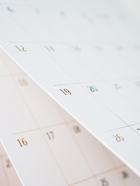 Páginas de calendario