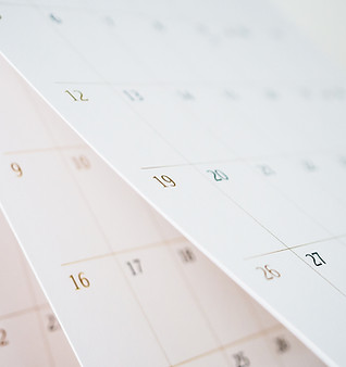 image of calendar pages
