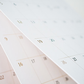 Páginas de calendário