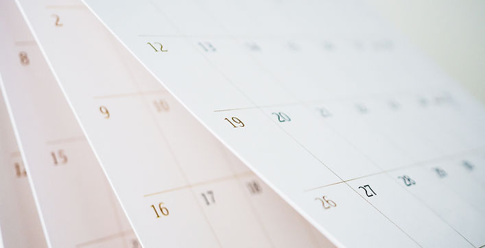 Páginas de calendario