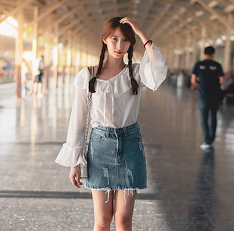 Person Standing on the Platform